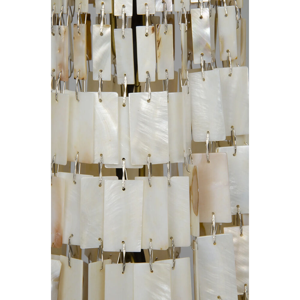 Bijou 6 Light 27 inch Antique Brass Chandelier Ceiling Light