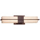 Clouds LED 20 inch Dark Bronze Linear Wall/Bath Wall Light