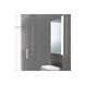 Solid Glass Bar LED 3 inch Satin Nickel Bath Bar Wall Light