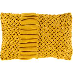 Alana 22 X 14 inch Mustard Pillow Kit, Lumbar