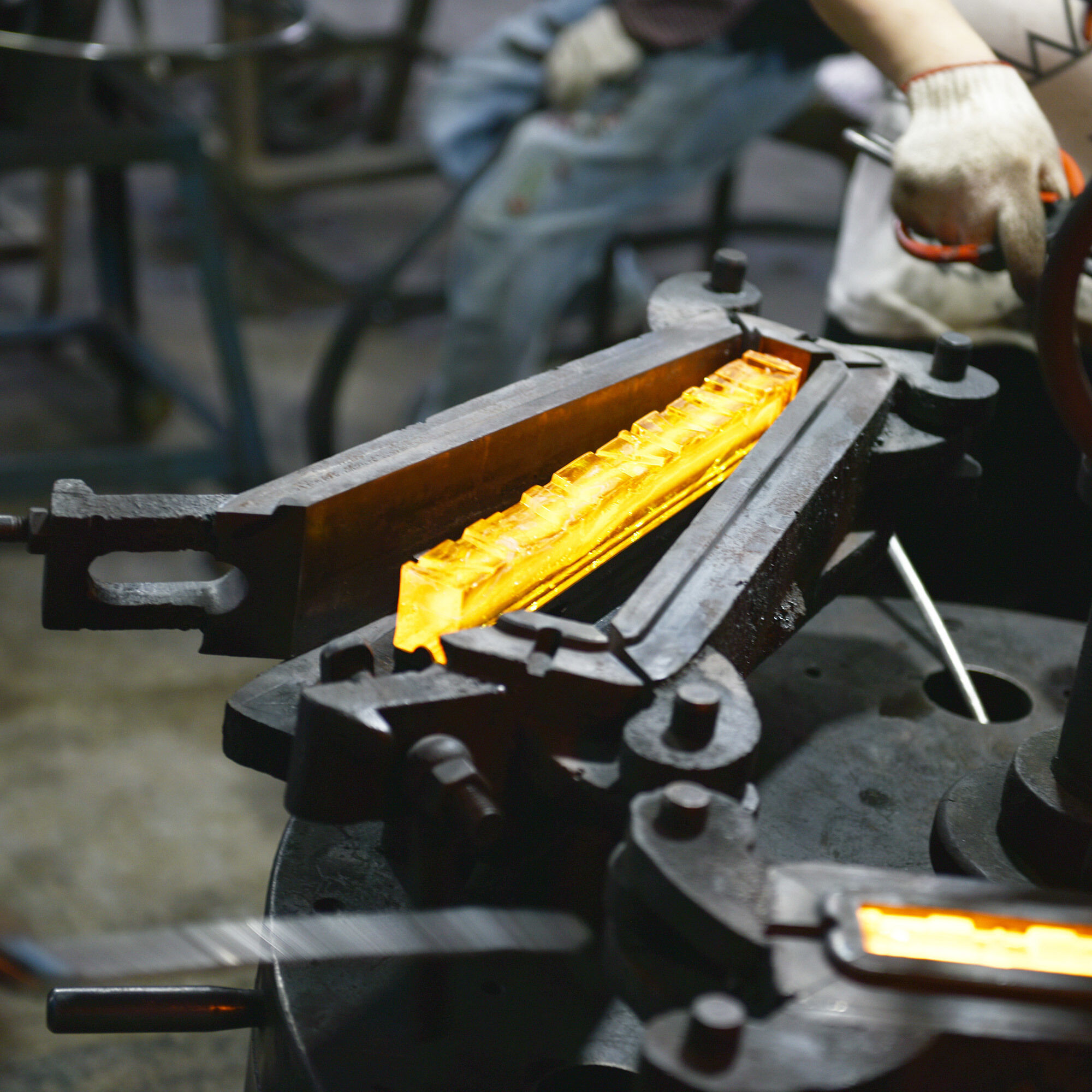 Saber LED 50 inch Black Chandelier Ceiling Light