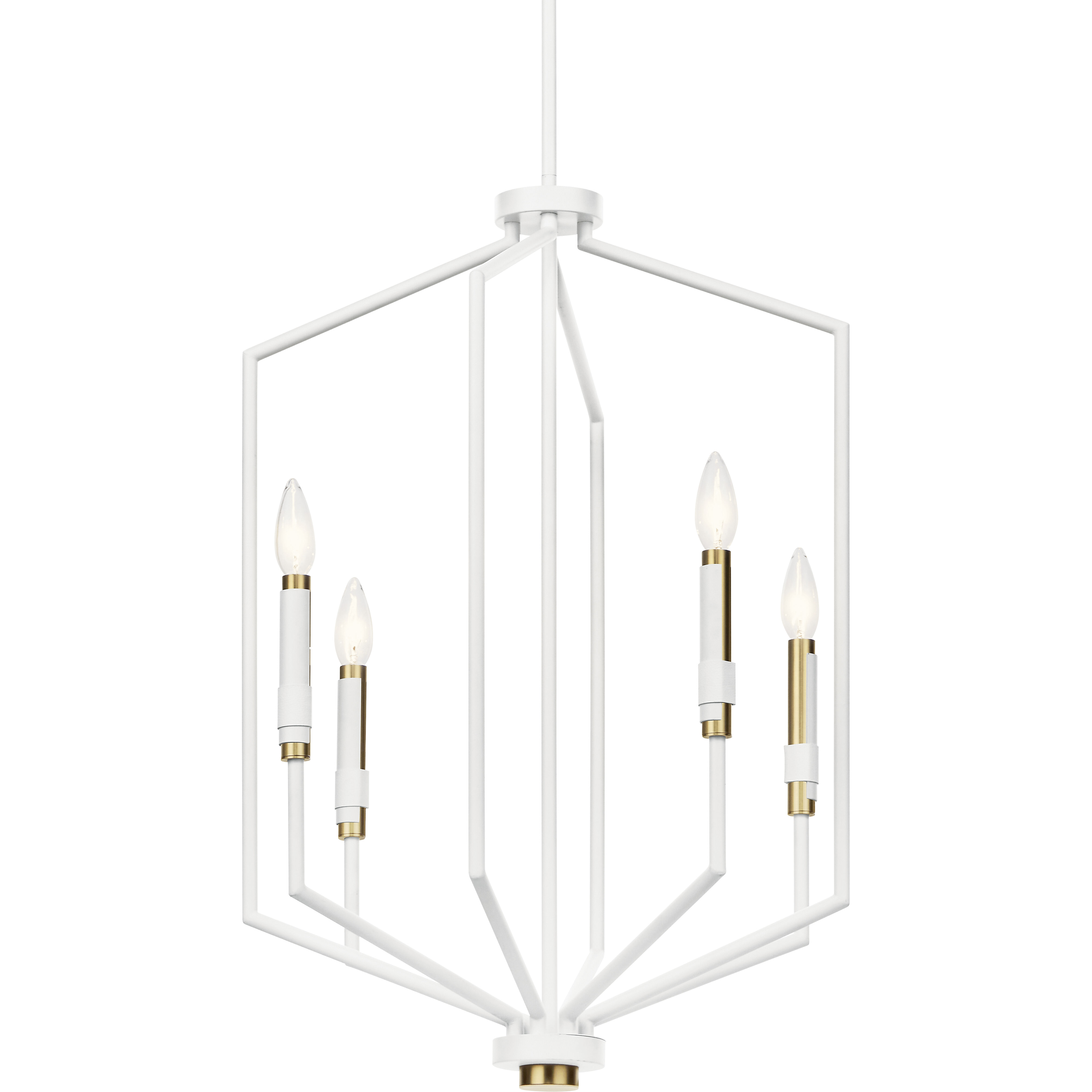 Armand 4 Light 19.25 inch White Foyer Ceiling Light, Large
