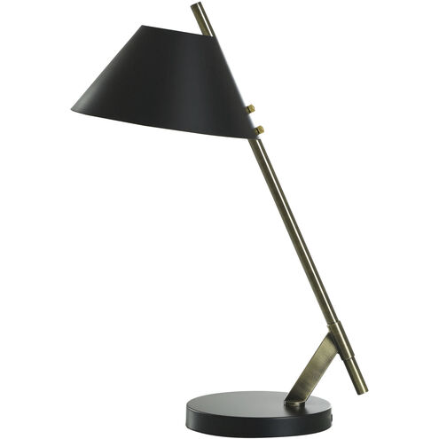 Brigg 20.75 inch 8.00 watt Matte Black Table Lamp Portable Light