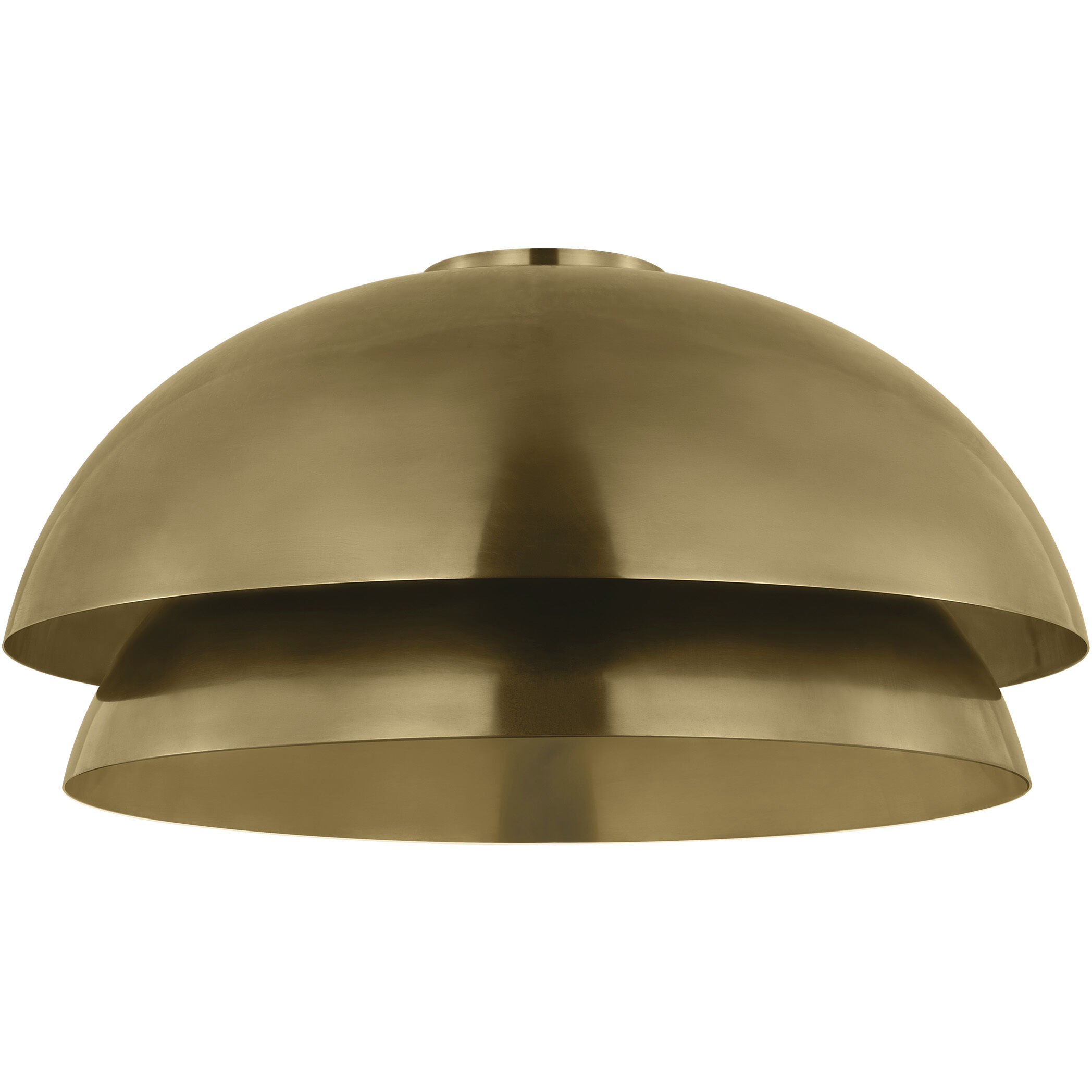 Sean Lavin Shanti LED 20.5 inch Natural Brass Flushmount Ceiling Light