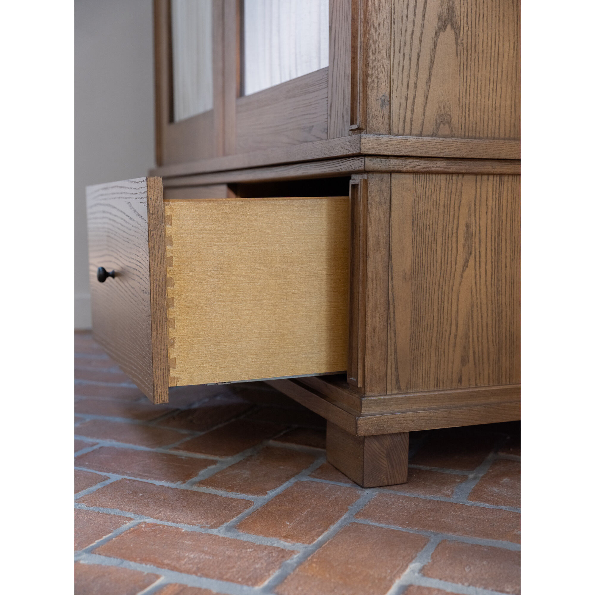 Lillian Brown Tall Cabinet