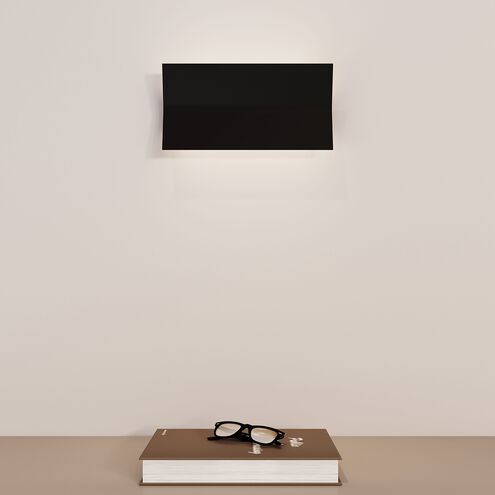 Turo 1 Light 13 inch Satin Black ADA Wall Sconce Wall Light