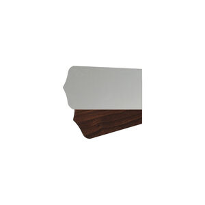 Fort Worth Satin Nickel/Walnut Set of 5 Fan Blades, Set of 5