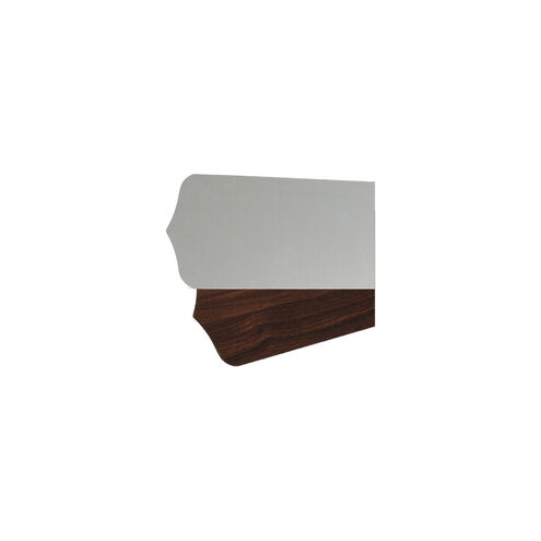 Fort Worth Satin Nickel/Walnut Set of 5 Fan Blades, Set of 5