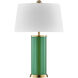 Melissa 29.13 inch 100.00 watt Jolly Green Table Lamp Portable Light, Coco & Dash