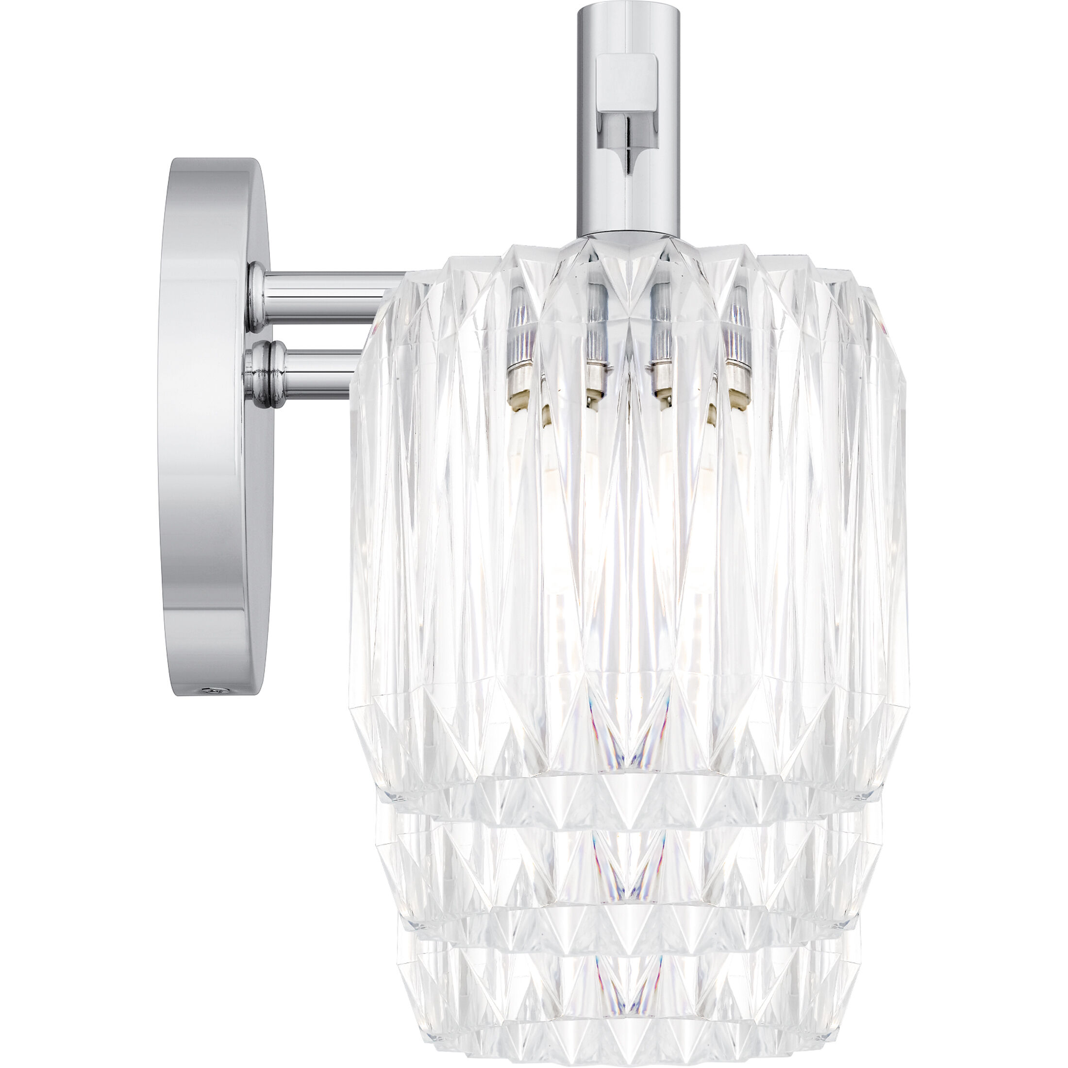 Spade LED 21.5 inch Polished Chrome Bath Light Wall Light, Large