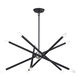Soho 10 Light 28 inch Black Medium Chandelier Ceiling Light