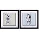 Animals Collection Green Framed Art