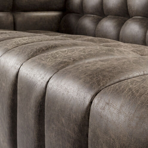 Grenoble Charcoal / Black Sofa