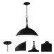Timarron 1 Light 20 inch Aged Bronze Brushed Pendant Ceiling Light, Large