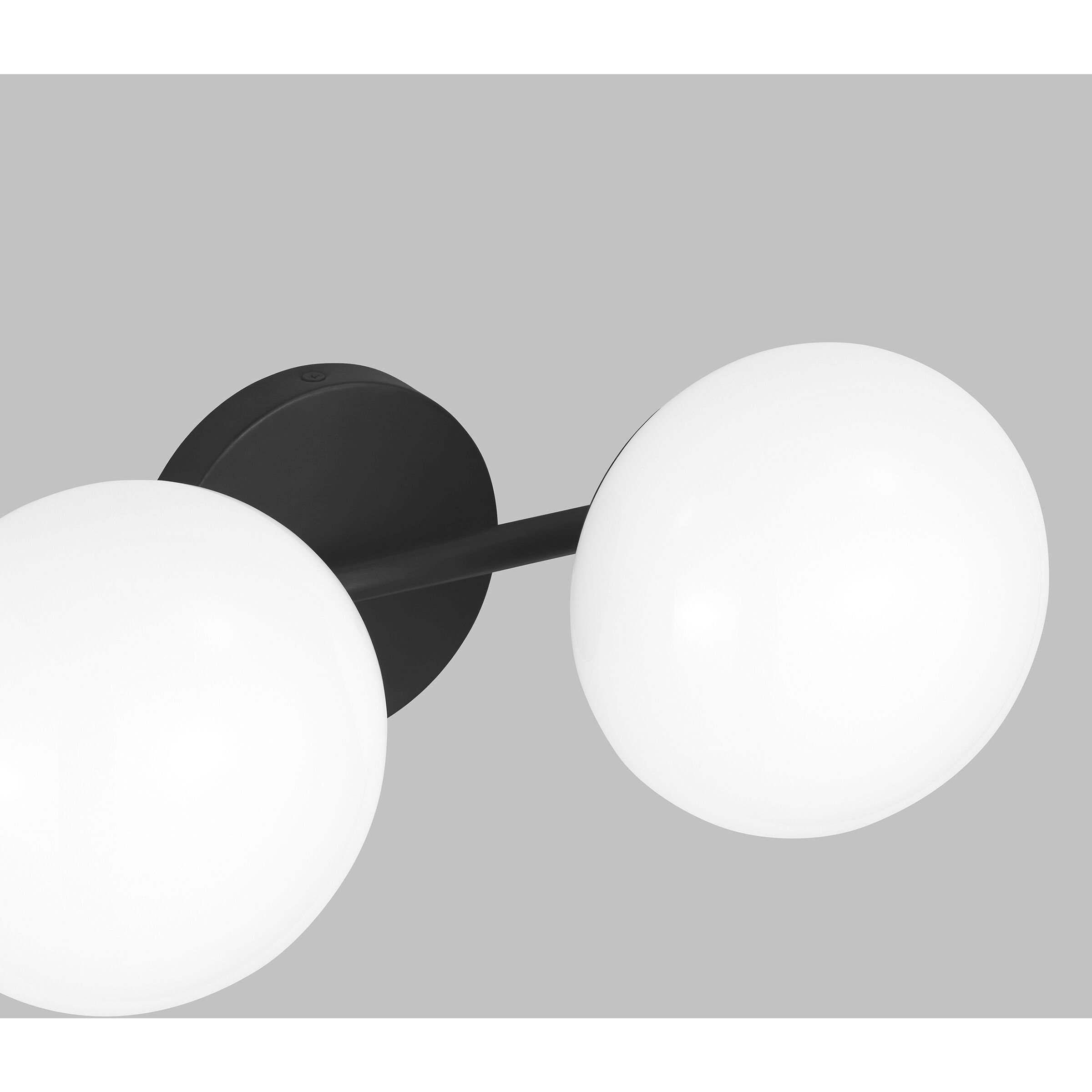 ED Ellen DeGeneres Lune 2 Light 17.88 inch Aged Iron Vanity Light Wall Light