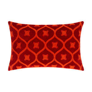 Marlow 20 X 13 inch Burnt Orange/Dark Brown Pillow Cover