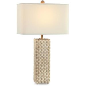 Travertine Weave 29.5 inch Table Lamp Portable Light
