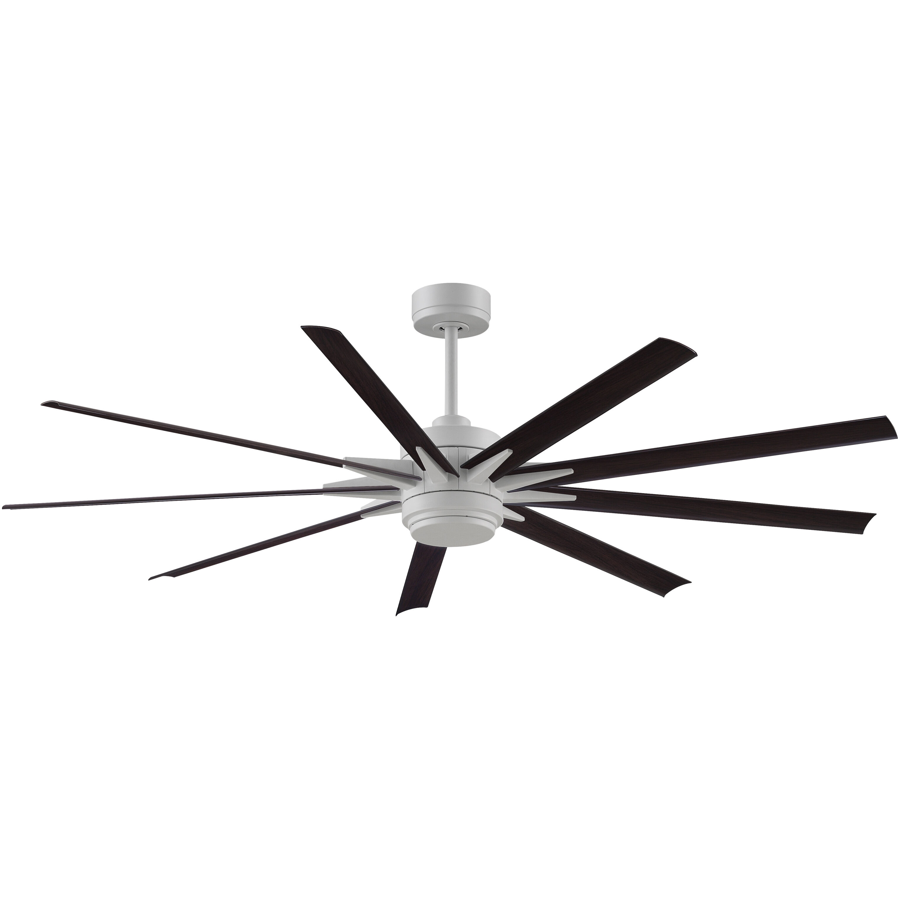 Odyn Custom 8.27 inch Matte White Fan Motor Only, Blades Sold Separately