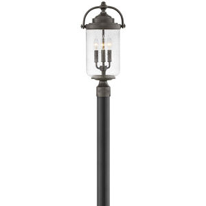 Coastal Elements Willoughby LED 21 inch Oil Rubbed Bronze Outdoor Post Mount Lantern