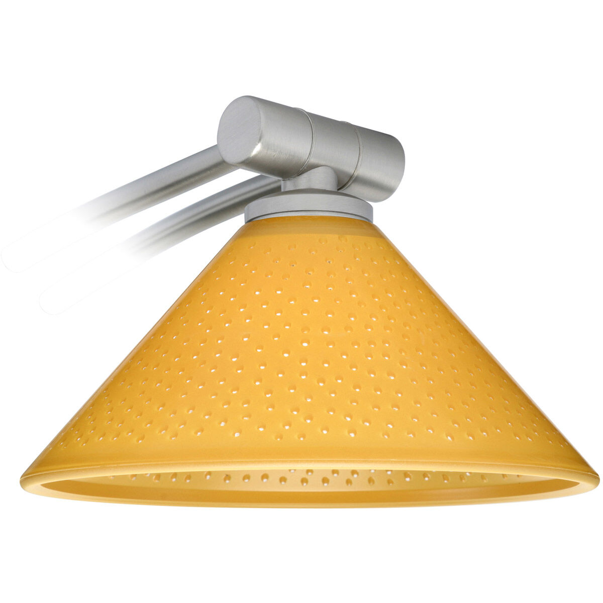 Kona 1WW 14 inch 50 watt Satin Nickel Swing Arm Sconce Wall Light