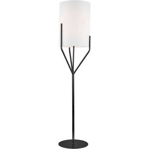 Khloe 65 inch 100.00 watt Matte Black Decorative Floor Lamp Portable Light
