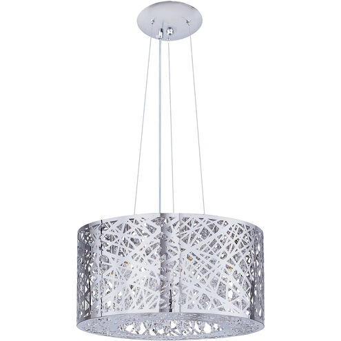 Troy LED 15.75 inch Polished Chrome Multi-Light Pendant Ceiling Light