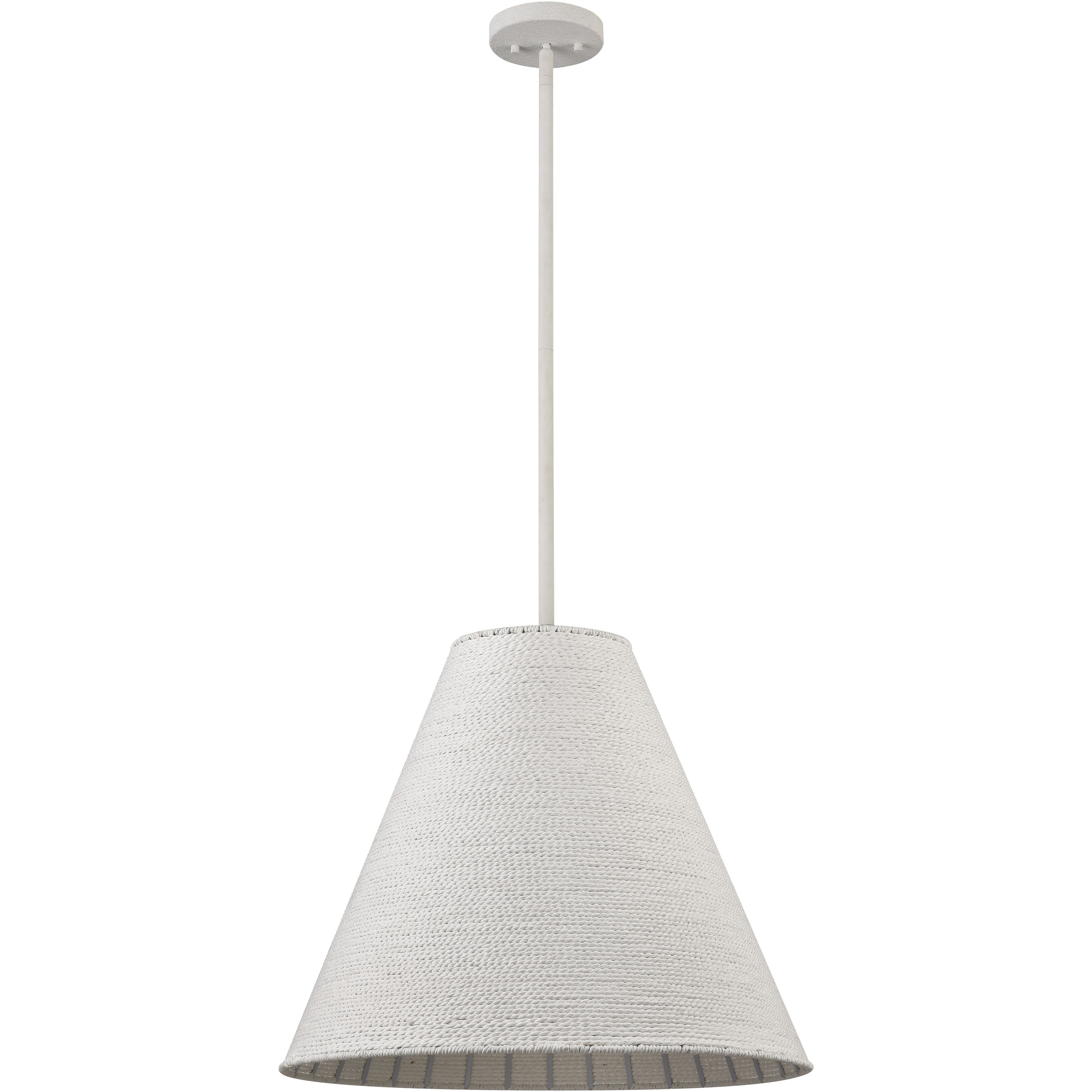 Sophie 3 Light 22 inch White Coral Pendant Ceiling Light