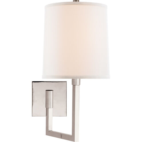 Visual Comfort Barbara Barry Aspect 11 inch 75.00 watt Polished Nickel Swing-Arm Wall Light BBL2028PN-L - Open Box