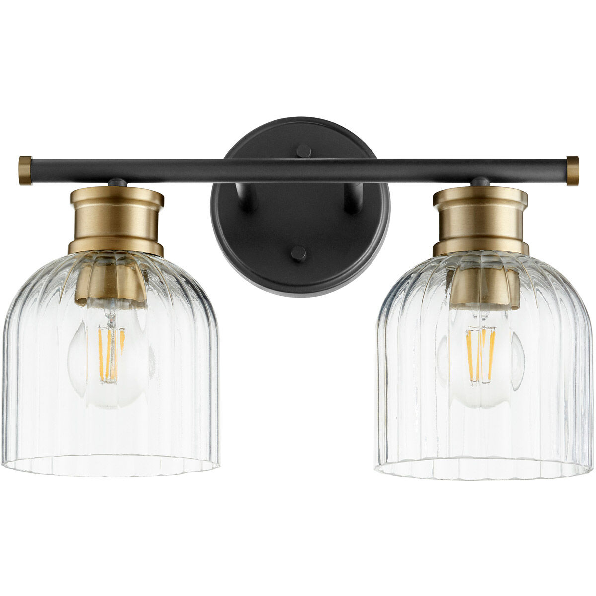 Monarch 2 Light 15.00 inch Bathroom Vanity Light
