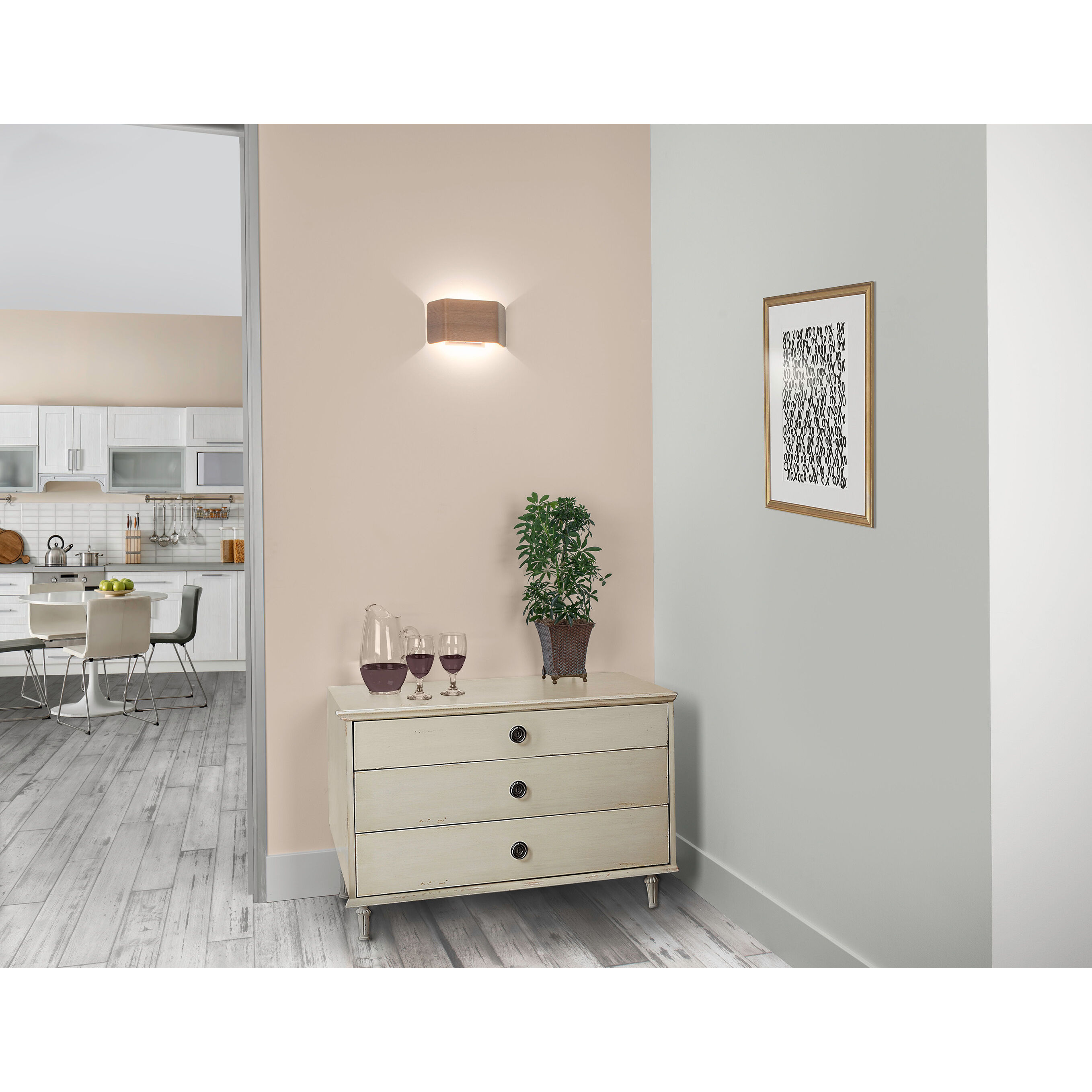 Zen LED Wall Sconce Wall Light in Black