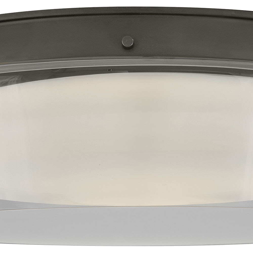 Demi LED 22 inch Black Oxide Flush Mount Ceiling Light
