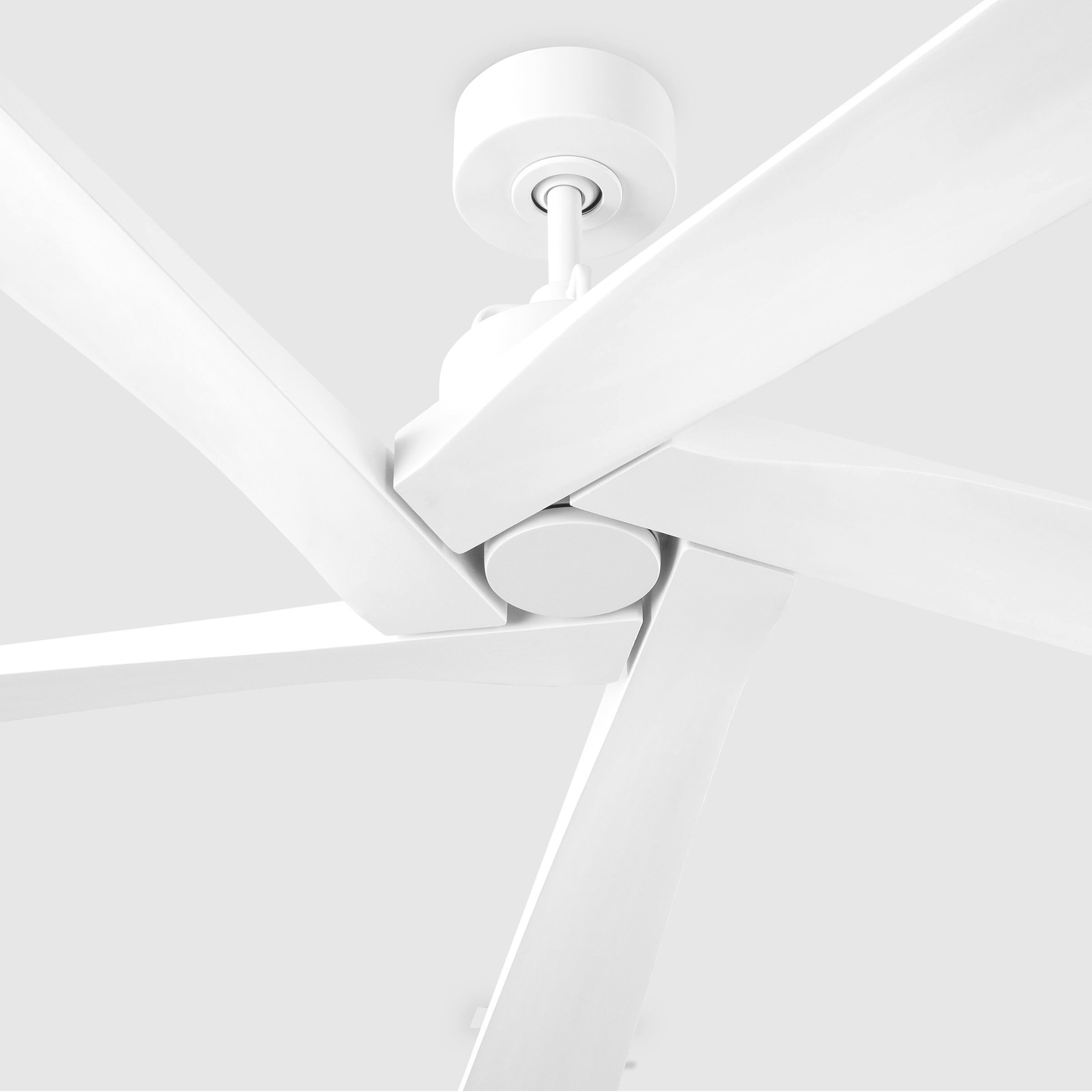 Aspen 84 inch Matte White Ceiling Fan