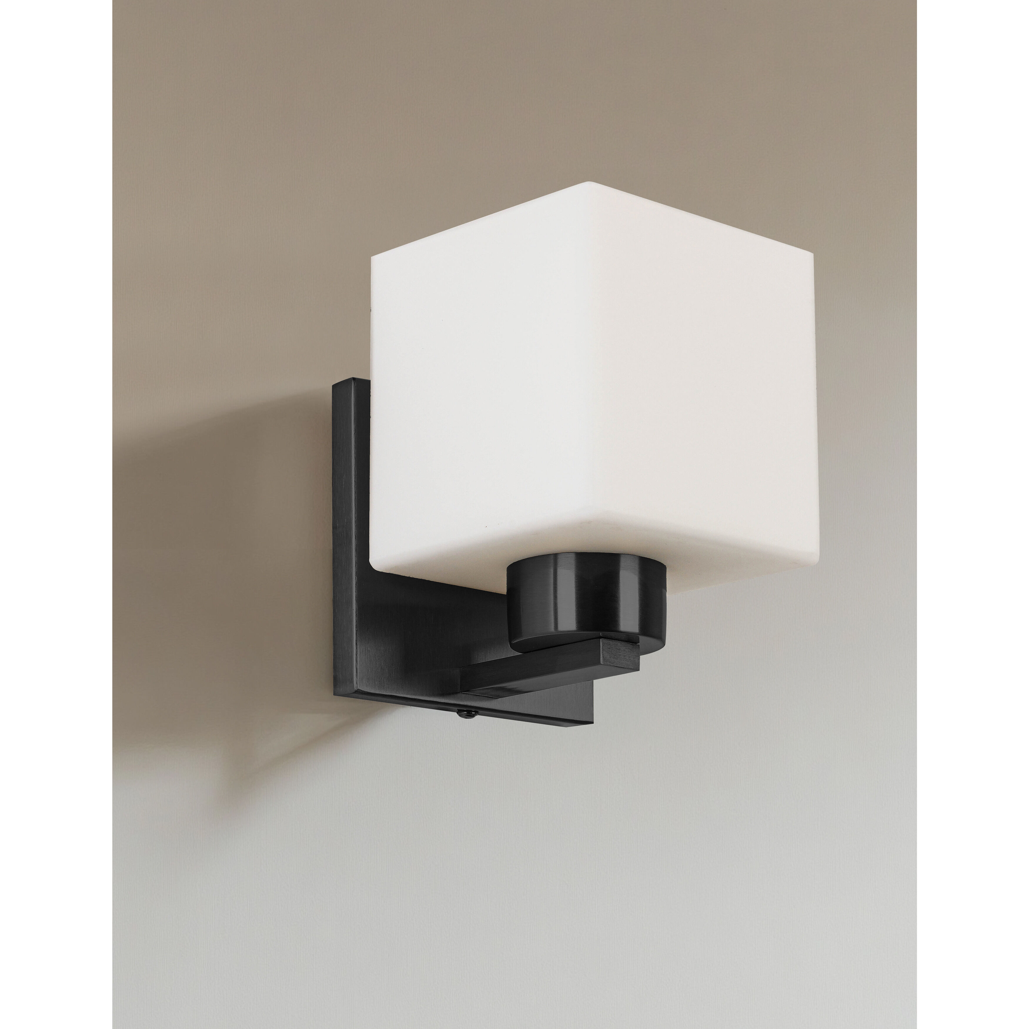 Veda Wall Sconce Wall Light in White Opal