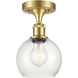Athens 1 Light 6.00 inch Semi-Flush Mount
