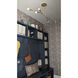Elsa 6 Light 50 inch Gold Leaf Linear Ceiling Light