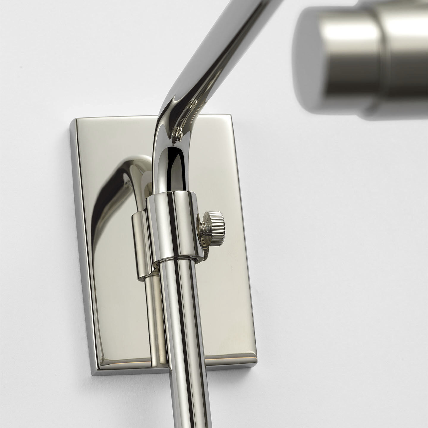 Thomas O'Brien Kidd 15 watt 24 inch Polished Nickel Frame Mount Picture Light Wall Light