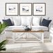 Abstract Collection Blue Framed Art