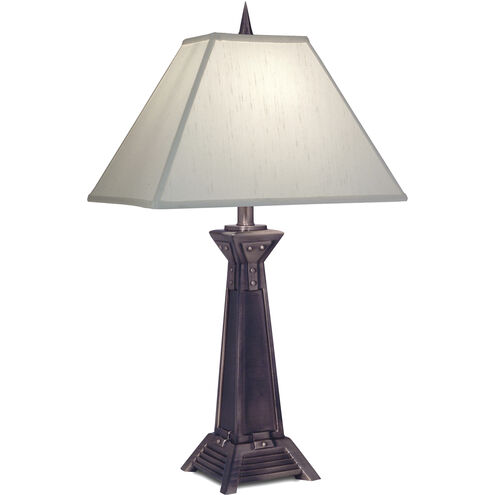 Ellie 29 inch 150.00 watt Antique Copper Table Lamp Portable Light, Square