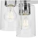 Cofield 3 Light 12 inch Polished Chrome Flushmount Ceiling Light