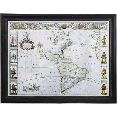 Vintage Style Multi Color Wall Art