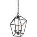 Aviary 3 Light 10 inch Palladian Bronze Foyer Pendant Ceiling Light