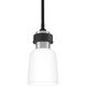 Conrad 1 Light 5 inch Brushed Nickel Mini Pendant Ceiling Light