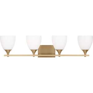 Drew & Jonathan Toffino 4 Light 36.00 inch Bathroom Vanity Light