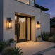 Rox LED 15 inch Textured Black Outdoor Wall Lantern