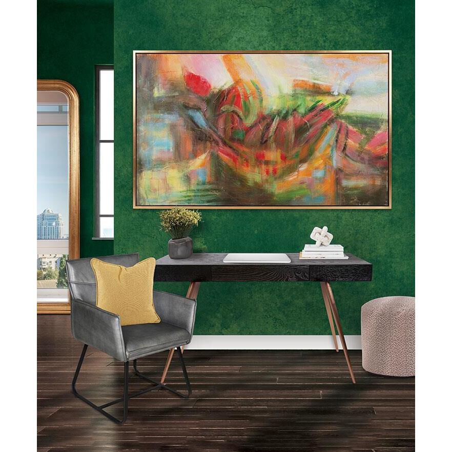 Bastille Day 61.75 X 37.75 inch Hand Painted Canvas