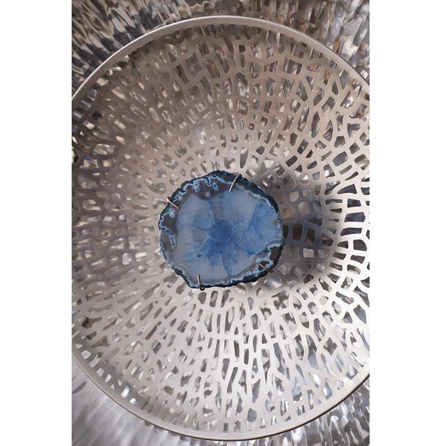 Dex Blue/Gold/Shiny Polish Wall Décor