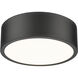 Coronado LED 12.25 inch Matte Black Flush Mount Ceiling Light