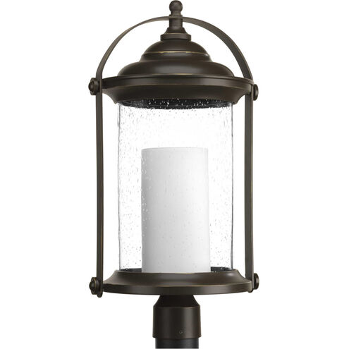 Whitacre LED LED 22.88 inch Antique Bronze Outdoor Post Lantern, Design Series