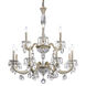 San Marco 12 Light 32.3 inch Antique Silver Chandelier Ceiling Light, Schonbek Signature