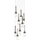 Link 9 Light 20.5 inch Ink Pendant Ceiling Light